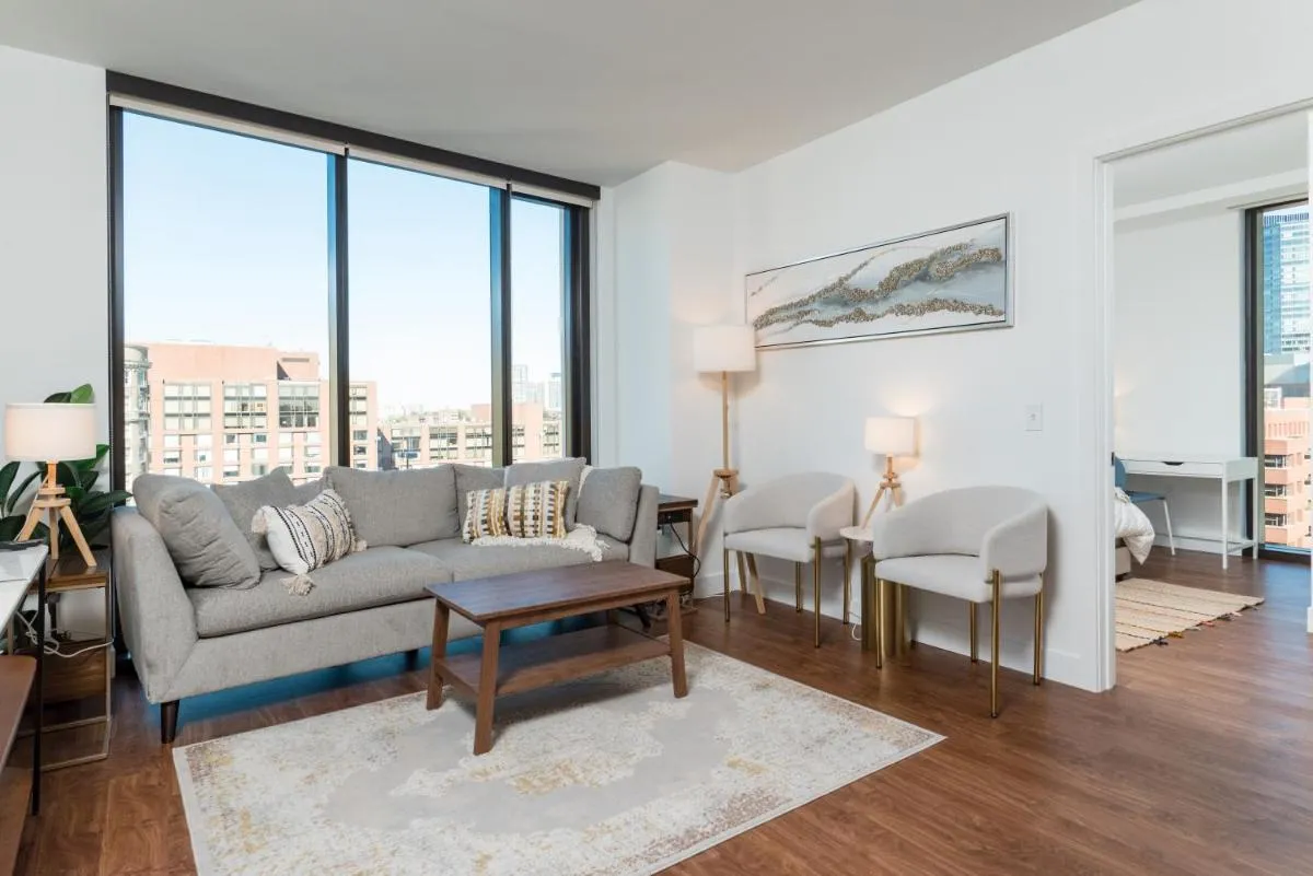 Image 6 of Luxury 2BR BackBay Boston Common T-station Roof Top Lounge Gym