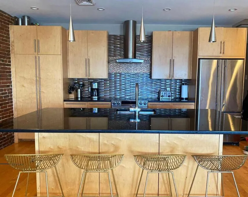 Image of Boston Harbor views Modern north end condo FREE PARKING!