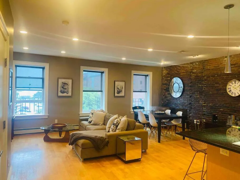 Image 5 of Boston Harbor views Modern north end condo FREE PARKING!